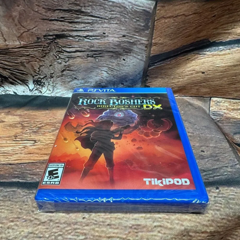 Rock Boshers Director's Cut DX PS Vita Video Game Tikipod LRG